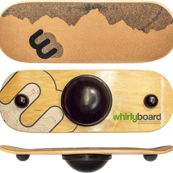 Wide Standing Desk Balance Board - Anti Fatigue Balance Board for Standing Desks