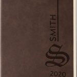 Personalized Leather Journal for Men | Dark Brown, 15 Design, A5 | Engraved Journals to Write in for Men, Women - Diary for Boys - Personalized Notebooks and Journals - Coworker, Office Gifts…