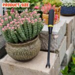 Garden Tool Set - Featuring a Heavy-Duty Stainless Steel Hand Cultivator, Transplant Shovel, Trowel, Crack Weeder, and Dandelion Weeder - The Ultimate, Unbreakable Gardening Gift - Image 6