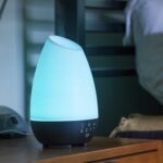 HealthSmart 500ML Essential Oil Diffuser for Large Rooms, Cool Mist Humidifier and Aromatherapy Diffuser, Adjustable Timer, Mist Mode and 7 LED Light Colors, White (Pack of 1) - Image 3