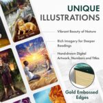 Wyspell Wild Reflections Tarot Deck with 200-Page Guidebook, Gold Edges, and Gift Packaging - Image 4