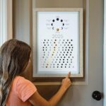 2025 Moon Phase Calendar (SHIPS FLAT) - Hangable Gold Lunar Wall Poster - Great as a Unique Gift, Moon Tracking, Wall Décor & Art, Astrology Decorations - A Celestial Calendar - by Thankful Greetings - Image 3