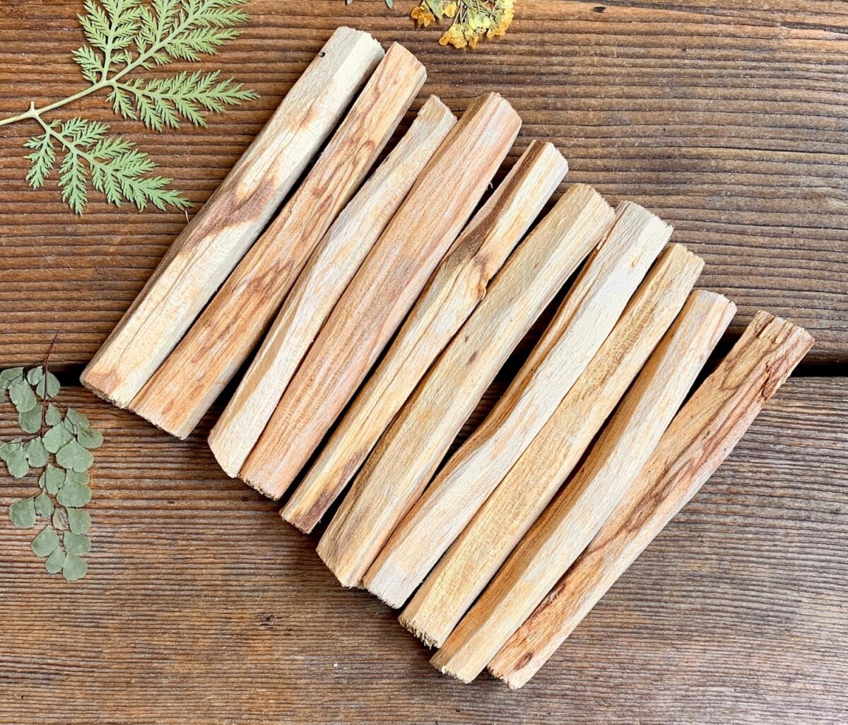 Palo Santo - 20 Sticks - Sustainably Harvested - 100% Natural - High Resin Content - EarthWise Aromatics - Image 2