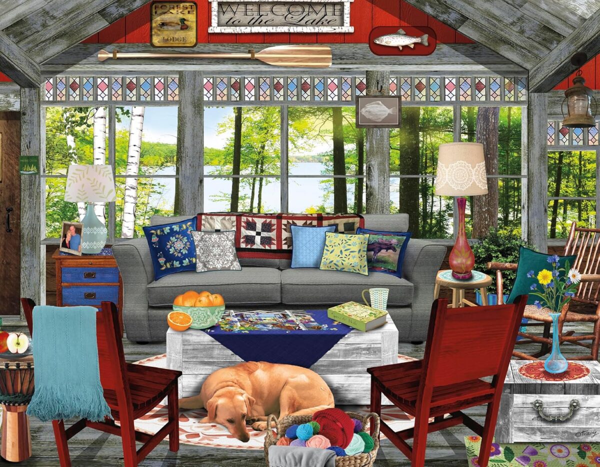 Ceaco - 4 in 1 Multipack - Tracy Flickinger - (4) 500 Piece Jigsaw Puzzle - Image 3