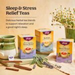 Yogi Tea Relaxation & Stress Relief Tea Easter Variety Pack - 16 Tea Bags per Pack (3 Packs) - Relaxing Tea Sampler - Includes Honey Lavender Stress Relief, Bedtime & Comforting Chamomile - Image 5