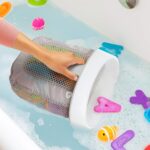 Munchkin® Super Scoop™ Hanging Bath Toy Storage with Quick Drying Mesh, Grey - Image 2
