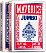Maverick Jumbo 12 Pack Playing Cards , Blue - Image 5