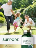 Carlyle Organic Spirulina Tablets 3500mg | 500 Count | Non-GMO & Gluten Free Supplement - Image 7