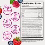 Zena Nutrition Organic Supergreens On-The-Go Powder, 70+ Superfoods, 0 Sugar, 3G Fiber, Spirulina, Chlorella, Antioxidants, Prebiotics/Probiotics, Digestive Enzymes, Mixed Berry, 30 Drink Mix Packets - Image 4