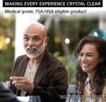 Sony CRE-C10 Self-Fitting OTC Hearing Aids for Mild to Moderate Hearing Loss, Prescription-Grade Sound Quality, Compact Virtually Invisible Design, Customizable App, and Replaceable Batteries, Black - Image 4