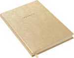 Eccolo Lined Journal Notebook, Hard Cover, Gold, 256 Ruled Pages, Medium 5.75-x-8.25 inches - Image 2