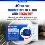 Ice Pack (3-Piece Set) – Reusable Hot and Cold Therapy Gel Wrap Support Injury Recovery, Alleviate Joint and Muscle Pain – Rotator Cuff, Knees, Back & More (3 Piece Set - Classic) - Image 8