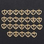 YANODA Initial Ankle Bracelets for Women 14K Gold Plated Layered Figaro Chain Letter Initial Anklets Handmade Layered Heart Ankle Bracelets Personalized Jewelry for Women - Image 5