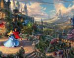 Ceaco - 4 in 1 Multipack - Thomas Kinkade - Disney Dreams Collection - Tangled, Sleeping Beauty, Peter Pan, & Mickey and Minnie - (4) 500 Piece Jigsaw Puzzles, 18 x 14 - Image 3
