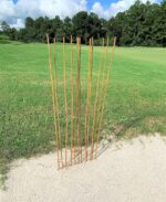 Natural Bamboo Poles, Eco-Friendly Plant Support Garden Stakes 4ft Long, Diameter of 3/8" (25-Count) - Image 3