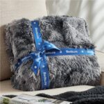 Bedsure Fluffy Throw Blanket Gifts for Women Men, Soft Fleece Sherpa Cozy Fuzzy Plush Warm Minky Thick Faux Fur Throw for Couch, Bed, Home Living Room Decor Spring Blanket Gifts for Mom Dad, Grey - Image 5