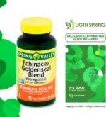 Echinacea Goldenseal Blend Dietary Supplement, 900 mg, 75 Ct Bundle with Exclusive Vitamins & Minerals A to Z - Better Ligth&Spring Guide@ (2 Items) - Image 2