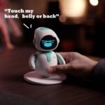 Eilik – Cute Robot Pets Toys with Abundant Emotions, Your Perfect Interactive Companion at Home or Workspace. Unique Gifts for Girls & Boys. (Blue Combination) - Image 5