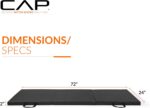 CAP Barbell All Purpose Folding Anti Tear Exercise Training Aerobic Fitness Gym & Gymnastics Balance Mat | Multiple options - Image 4