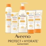 Aveeno Protect + Hydrate Sunscreen Moisturizing Face Lotion with Broad Spectrum SPF 60 and Prebiotic Oat, Paraben, Phthalate, Oxybenzone and Oil Free Sunscreen for Sensitive Skin, 2.0 FL OZ - Image 5