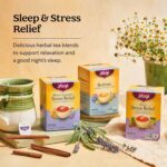 Yogi Tea Soothing Caramel Bedtime Tea - 16 Tea Bags per Pack (4 Packs) - Calming Sleep Tea - Supports Good Sleep - Includes Chamomile Flower, Rooibos Leaf, Roasted Chicory Root & More - Image 5