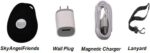 Assistive Technology Services SkyAngel911FD - 4G - Mobile Cellular - NO Monthly FEE - 4G - 911-2-Way Voice - Waterproof Alert Phone - Automatic Fall Detection (Pink) - Image 2