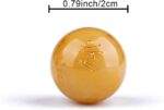 TGS Gems 7pcs Chakra Sphere Crystal Stones Natural Reiki Healing Crystals Gemstones with Engraved Chakra Symbol Chakra Stone Kit for Meditation Crystal - Image 8