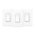Kasa Smart Dimmer Switch HS220P3, Single Pole, Needs Neutral Wire, 2.4GHz Wi-Fi Light Switch Works with Alexa and Google Home, UL Certified,, No Hub Required, 3-Pack