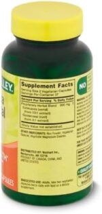 Spring Valley Echinacea Goldenseal Blend Dietary Supplement, 900 mg, 75 Vegetarian Capsules + Dri Store Sticker.