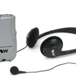 Williams Sound PKT D1 EH Pocketalker Ultra Duo Pack Amplifier with Single Mini Earbud and Folding Headphone