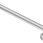 Moen LR8724D1GCH Bathroom Safety 24-Inch Designer Bathroom Grab Bar with Curled Grip, Stainless