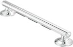 Moen LR8724D1GCH Bathroom Safety 24-Inch Designer Bathroom Grab Bar with Curled Grip, Stainless - Image 4