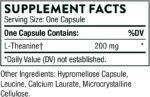 THORNE Theanine - 200mg of L-Theanine - Support a Healthy Stress Response, Relaxation, and Focus - Increases Brain Alpha-Wave Production* - 90 Capsules - Image 2