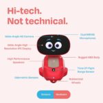 Miko 3: AI-Powered Smart Robot for Kids | STEAM Learning & Educational Robot | Interactive with Learning apps & Unlimited Games | Birthday Gift for Girls & Boys Aged 5-12| Red - Image 4