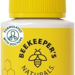 Propolis Throat Spray by Beekeeper's Naturals - 95% Bee Propolis Extract, Natural Immune Support & Sore Throat Relief - Antioxidants, Keto, Paleo, Gluten-Free (1.06 oz)(Pack of 1)