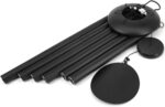 ASTARIN 45 in Memorial Wind Chimes Large with 6 Heavy Tubes, Large Deep Tone Wind Chimes Outdoor for Garden Hanging Décor,Sympathy Gifts. Black - Image 6