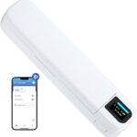 Daviky Smart Pill Organizer with Alarm, Bluetooth Daily Once a Day Pill Dispenser 7 Day with APP, Weekly Travel Pill Case, Portable Pill Reminder for Medicines, Supplements and Vitamins (White)