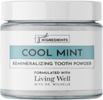 Remineralizing Tooth Powder | Fluoride-Free Formula with Hydroxyapatite | Cavity Prevention & Remineralization | Safe & Clean Ingredients | Cool Mint Flavor