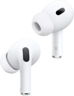 Apple AirPods Pro (2nd Generation) Wireless Ear Buds with USB-C Charging, Up to 2X More Active Noise Cancelling Bluetooth Headphones, Transparency Mode, Adaptive Audio, Personalized Spatial Audio