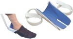 ArcMate Sock Aid Deluxe, Sock Dressing Aid, Non-Slip Terrycloth Exterior with Slippery Nylon Lining, Operates with 1 or Both Hands, Loop Handles with 29" Straps (15448) - Image 2