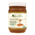 Kevala Organic Raw Oaxaca Honey - 16 oz - 454g – Unfiltered Raw - Pure Honey – Honey for Tea – Gluten Free – Liquid Sweetener