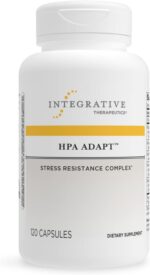 Integrative Therapeutics HPA Adapt - Supports a Healthy Stress Response* - Positive Outlook Supplement with Ashwagandha, Maca, Holy Basil & Rhodiola - Gluten-Free & Soy-Free - 120 Vegan Capsules