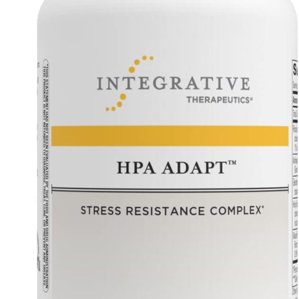 Integrative Therapeutics HPA Adapt - Supports a Healthy Stress Response* - Positive Outlook Supplement with Ashwagandha, Maca, Holy Basil & Rhodiola - Gluten-Free & Soy-Free - 120 Vegan Capsules