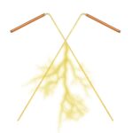 Solid Copper and Brass Dowsing Rods with Smooth Movement for Tracing Spiritual Energy Chi, Ghost Hunting, Water Divining, Finding Gold, Locating Lost Items or Answering Questions! - Image 6