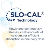 Citracal Slow Release 1200, 1200 mg Calcium Citrate with Vitamin D (1000 IU), Vitamin D3, Bone Health Support, Calcium Supplement for Ages 12+, 185 Count - Image 5