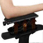 Chair Arm Rest Mouse Pad Elbow Arm Support Mouse Tray Attachment for Office Chair Mount Mouse Platform Ergonomic Elbow Support Pad Armrest Tray for Elbow