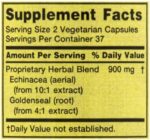 Spring Valley Echinacea Goldenseal Blend Dietary Supplement, 900 mg, 75 Vegetarian Capsules + Dri Store Sticker. - Image 7