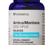 VitaMedica Arnica Montana 200C Rapid Dissolve Tablets for Natural Pain, Bruising, and Swelling Support - High Potency Homeopathic Medicine for Injury and Surgery Recovery - 150 Ct - 50 Servings