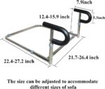 Elderly Assis Stand Assist Mobility Standing Aid Rail for Couch Chair Assistance Handle for Patients Elderly Seniors and Disabled Safety Grab Bar for Sitting Sofa Home Adjustable Portable Device - Image 2