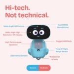 Miko 3: AI-Powered Smart Robot for Kids | STEAM Learning & Educational | Interactive Robot with Learning apps & Unlimited Games | Birthday Gift for Girls & Boys Aged 5-12| Blue. - Image 5